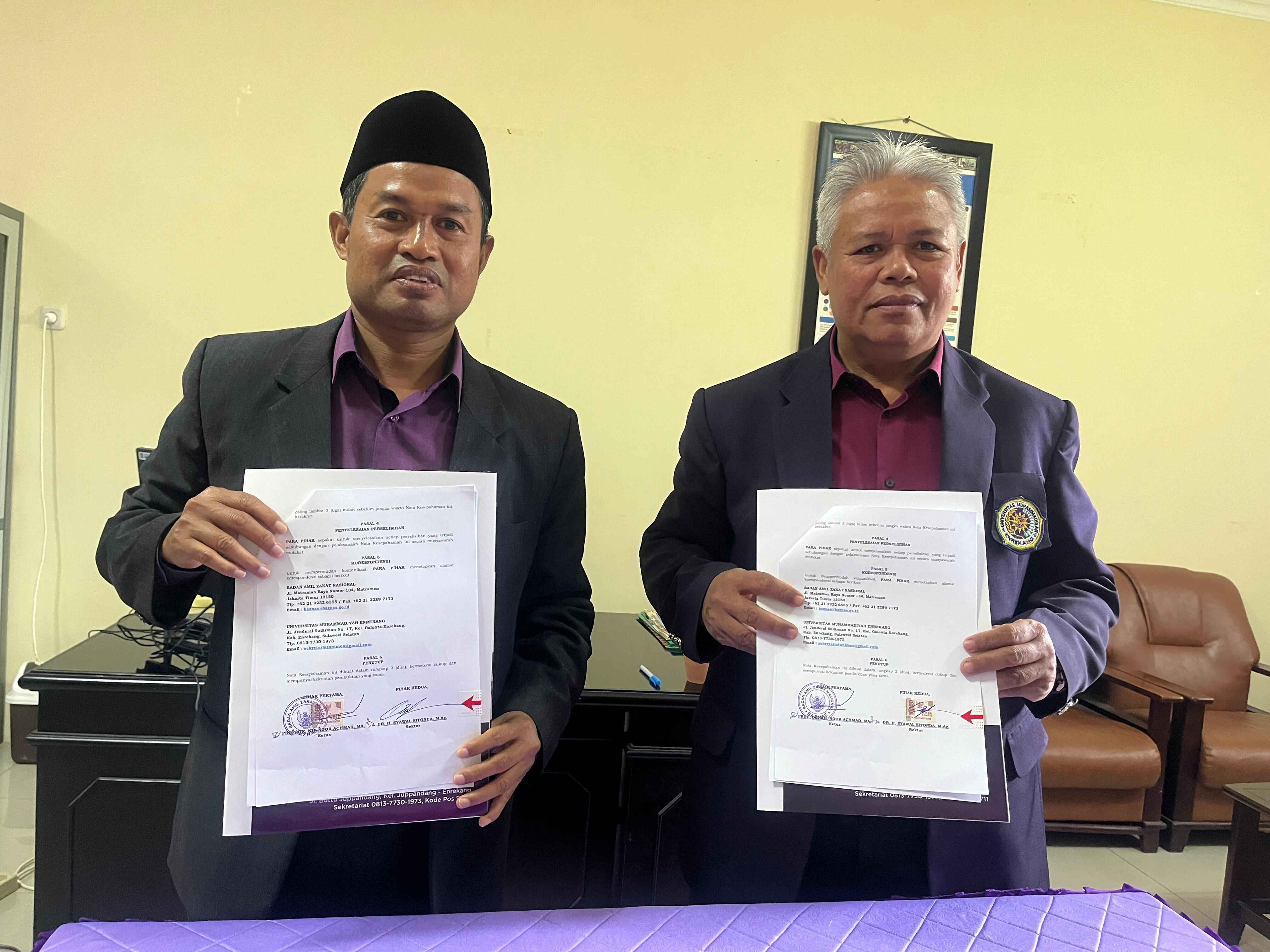 Fokus Target Beasiswa Baznas, UNIMEN Jalin Kerjamasama dengan BAZNAS RI